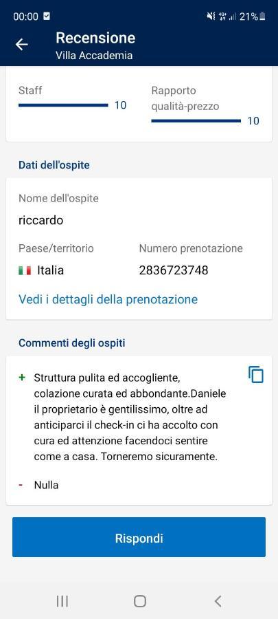 Villa Accademia Livorno Ngoại thất bức ảnh
